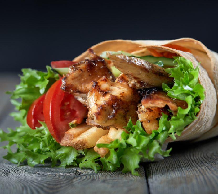 100 gr Dürüm Tavuk Döner